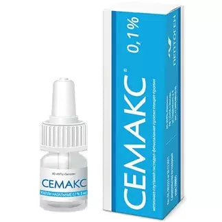 Semax - 0.10% 3ml nasal drops - 10 pack - For Research Purposes Only